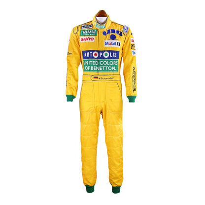 Michael Schumacher 1992 Embroidery Benetton f1 suit