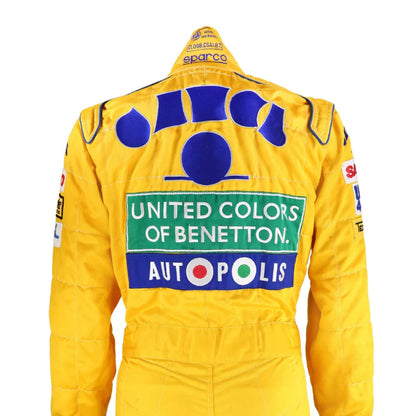 Michael Schumacher 1992 Embroidery Benetton f1 suit