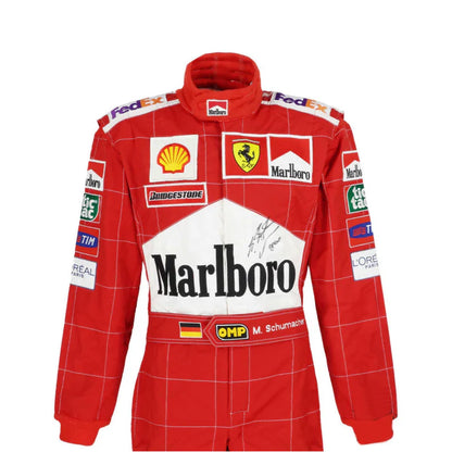 Michael Schumacher 2004 Ferrari Embroidery f1 suit