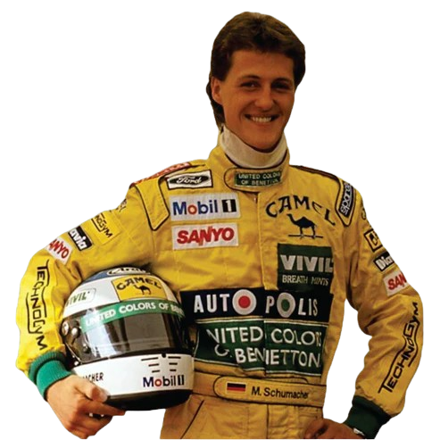 Michael Schumacher 1992 Embroidery Benetton f1 suit