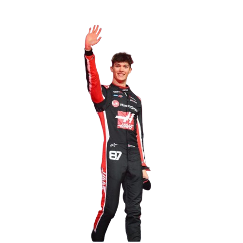 2025 Oliver Bearman MoneyGram Haas F1 Team Racing suit