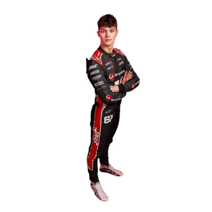 2025 Oliver Bearman MoneyGram Haas F1 Team Racing suit