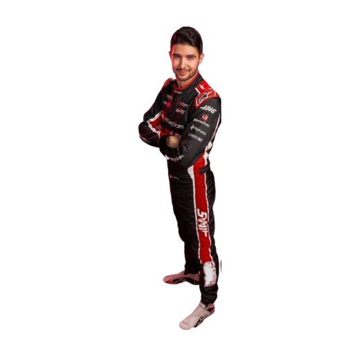 2025 Esteban Ocon MoneyGram Haas F1 Team Racing suit