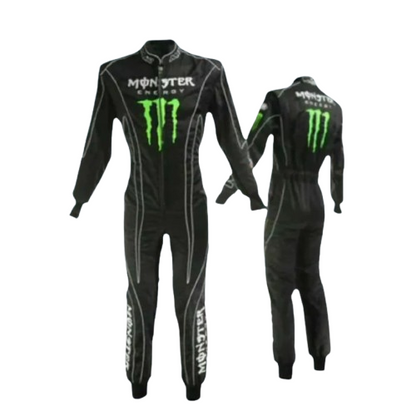 Monster energy Embroidery Race Suit