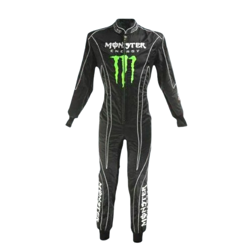 Monster energy Embroidery Race Suit