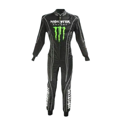 Monster energy Embroidery Race Suit