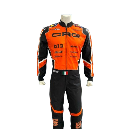New 2022 CRG Go Kart Overall Sublimation Printed Racing Suit
