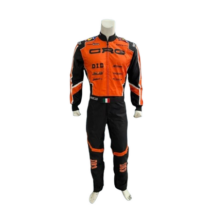 New 2022 CRG Go Kart Overall Sublimation Printed Racing Suit