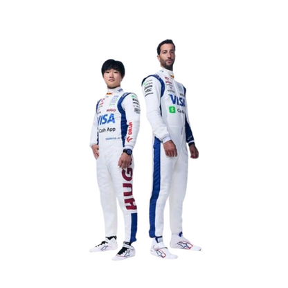F1 Yuki Tsunoda 2024 Formula One Team RB Visa Cash App Racing Suit