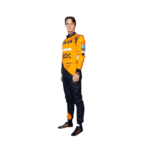 2024 Oscar Piastri McLaren Race F1 Suit Printed