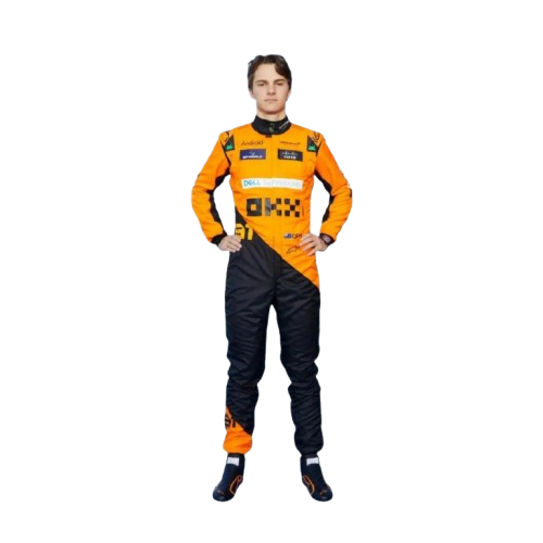 2024 Oscar Piastri McLaren Race F1 Suit Printed
