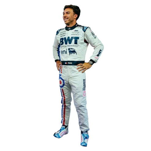 Pierre Gasly 2025 New Spanish GP BWT Alpine f1 suit