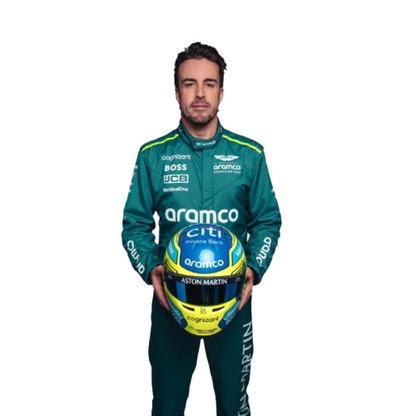 Fernando Alonso 2024 Aramco Aston Martin F1 Suit