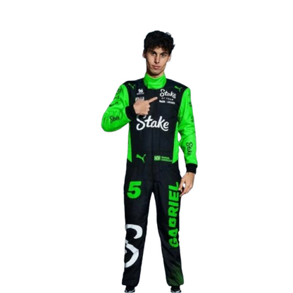2025 Gabriel Bortoleto Stake F1 Team Racing Suit