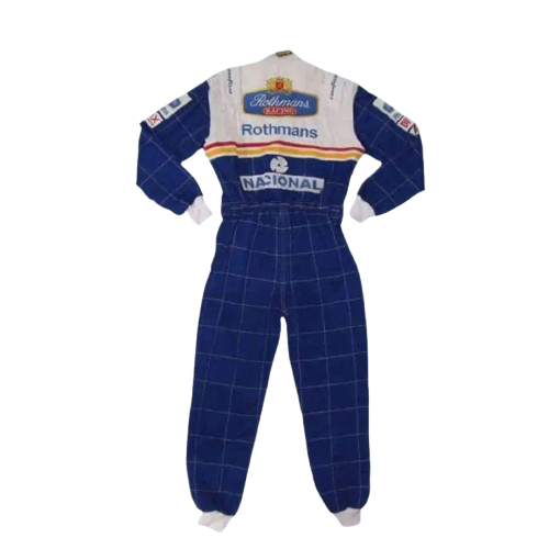 Ayrton Senna 1994 racing suit Embroidery / Team Williams F1 Rothmans