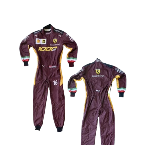 Charles Leclerc 2020 Ferrari 1000 GP F1 Embroidery Race Suit