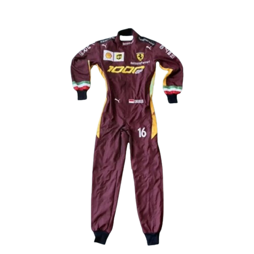 Charles Leclerc 2020 Ferrari 1000 GP F1 Embroidery Race Suit