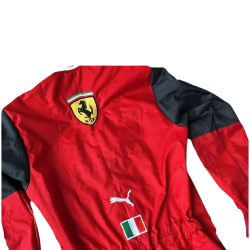Charles Leclerc 2022 Embroidery Race Suit Scuderia Ferrari F1 Team