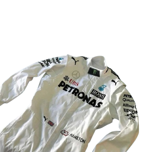 Lewis Hamilton 2017 F1 Team Mercedes AMG Petronas Embroidered Race Suit