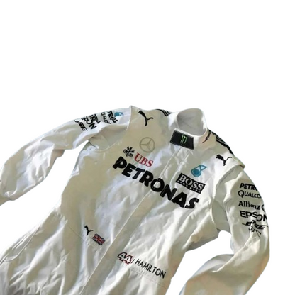 Lewis Hamilton 2017 F1 Team Mercedes AMG Petronas Embroidered Race Suit