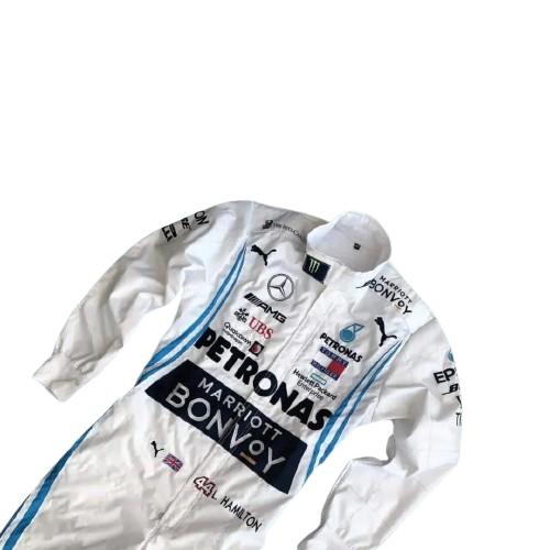 Lewis Hamilton 2019 Mercedes AMG Petronas F1 Embroidery Race Suit