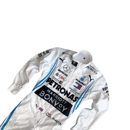 Lewis Hamilton 2019 Mercedes AMG Petronas F1 Embroidery Race Suit