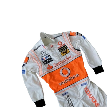 F1 Lewis Hamilton 2008 Vodafone Embroidery Patch Race Suit