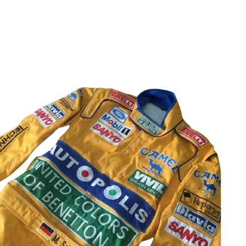 Michael Schumacher 1992 Embroidery Race Suit Benetton F1