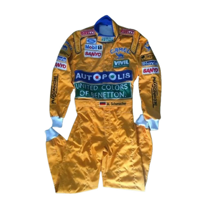 Michael Schumacher 1992 Embroidery Race Suit Benetton F1
