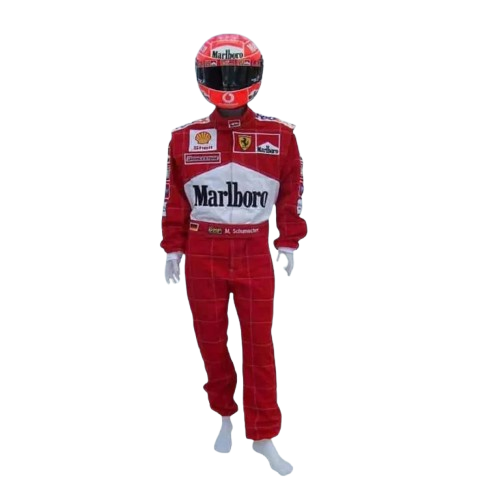 Michael Schumacher 2001 Ferrari F1 Embroidery Race Suit