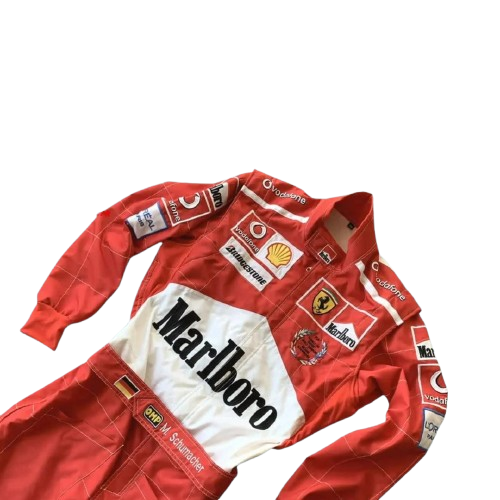 Michael Schumacher 2005 World champion Ferrari F1 Embroidery Race Suit