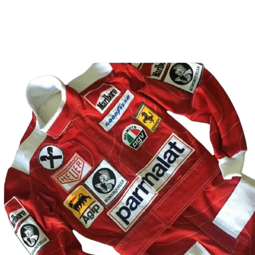 Niki Lauda 1976 Team F1 Ferrari Embroidery Race Suit