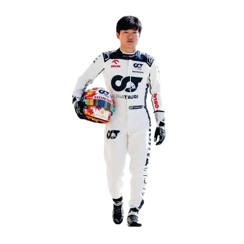 Yuki Tsunoda 2023 AlphaTauri F1 Replica Racing Suit – Formula 1 Motorsport Suit