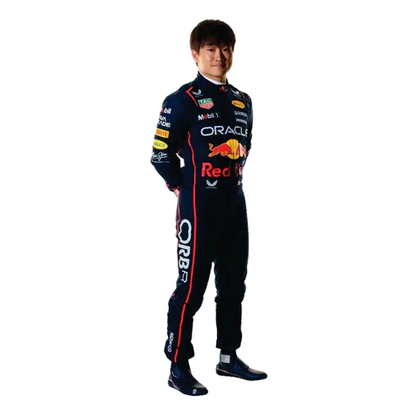 Yuki Tsunoda 2025 redbull f1 racing suit