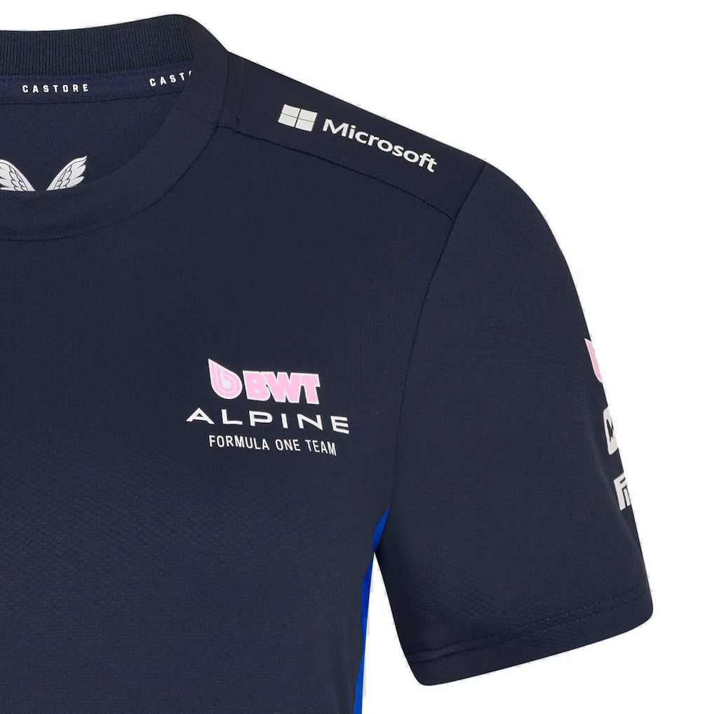 Alpine F1 Team 2025 T-Shirt - Navy - Womens