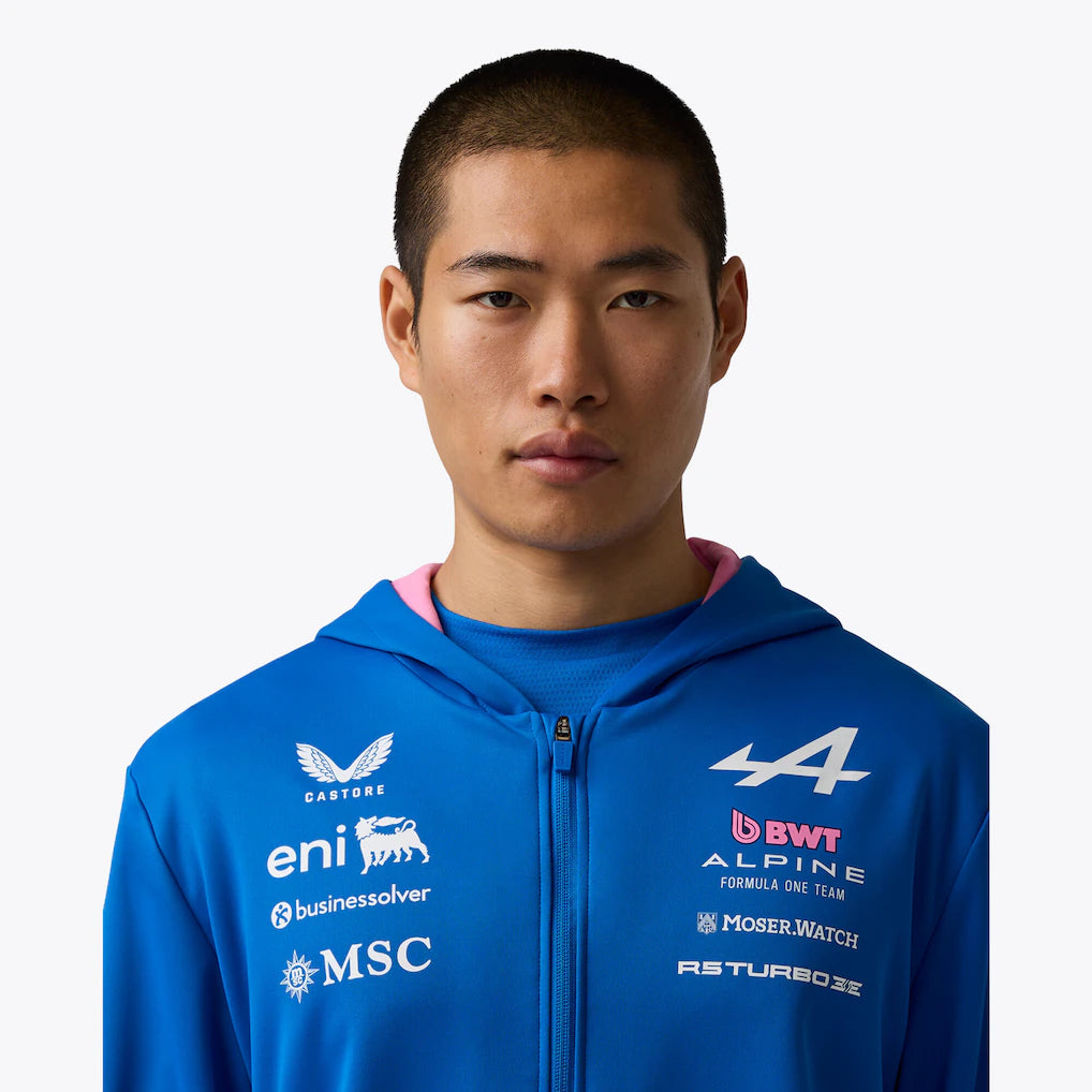 Alpine F1 Team 2026 Full Zip Hoodie - Unisex