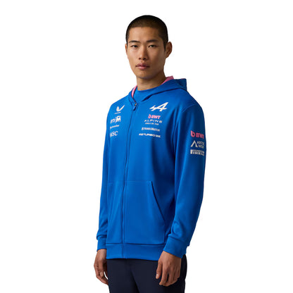 Alpine F1 Team 2026 Full Zip Hoodie - Unisex
