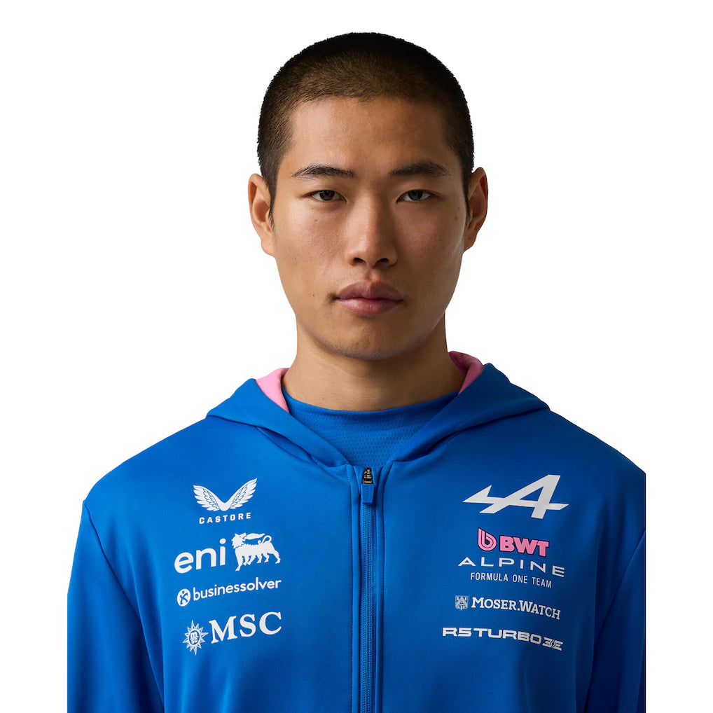 Alpine F1 Team 2026 Full Zip Hoodie - Unisex