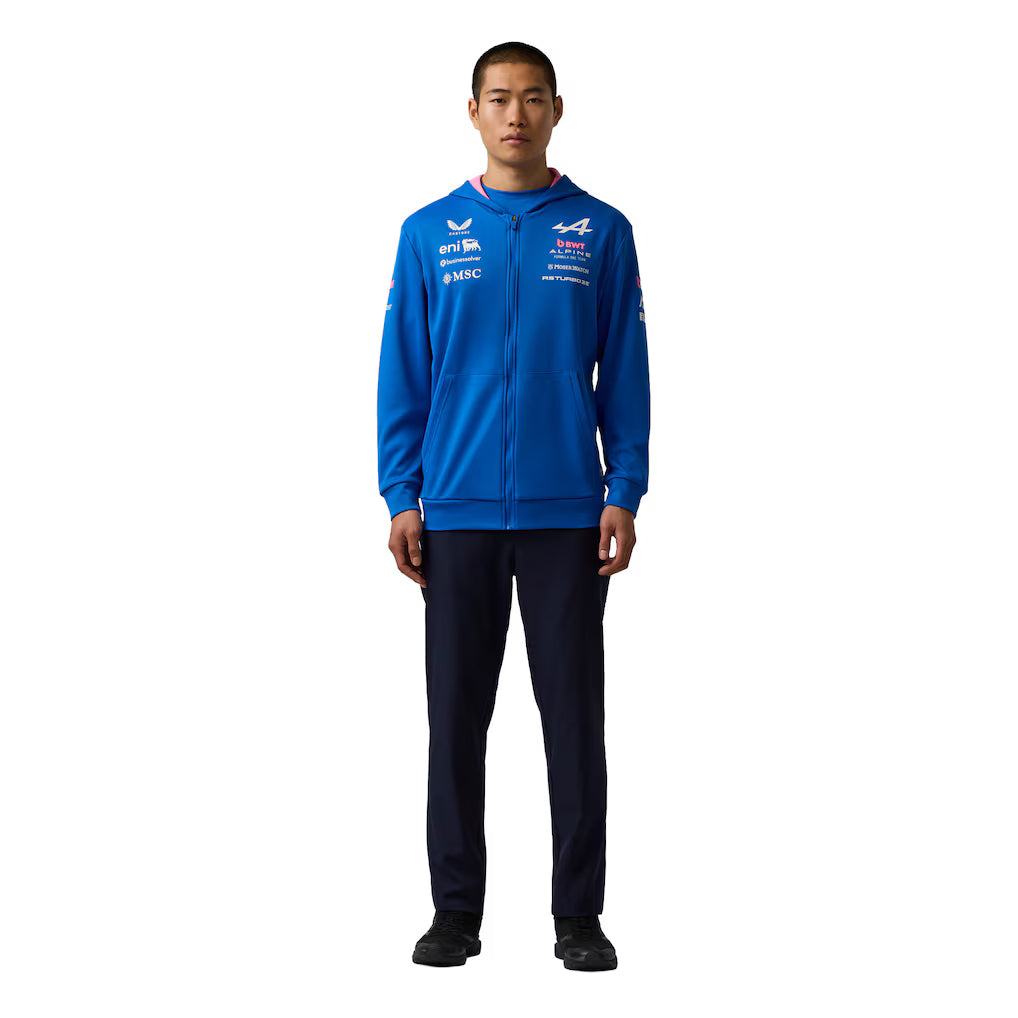 Alpine F1 Team 2026 Full Zip Hoodie - Unisex