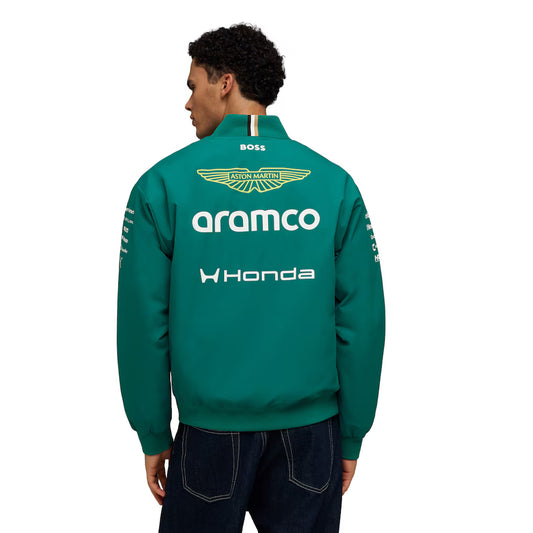 Aston Martin F1 Aramco Cognizant F1 2026 Team Bomber Jacket