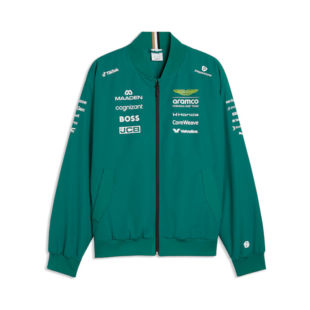 Aston Martin F1 Aramco Cognizant F1 2026 Team Bomber Jacket