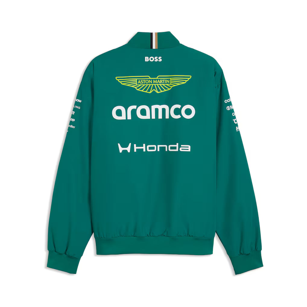 Aston Martin F1 Aramco Cognizant F1 2026 Team Bomber Jacket