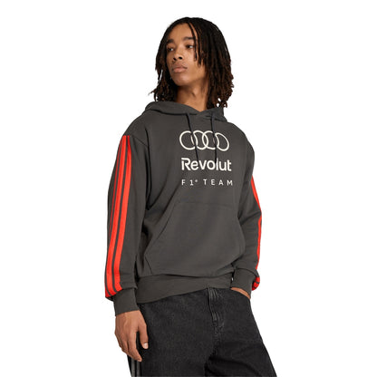 Audi F1 adidas DNA Logo Hoodie - Black