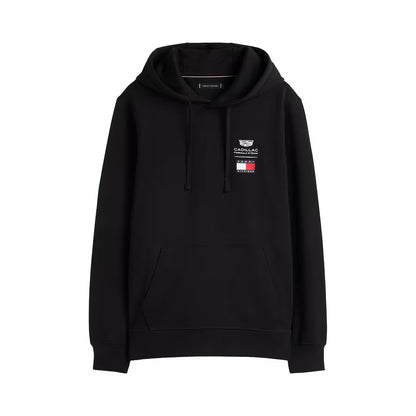 Cadillac Tommy Hilfiger Logo Hoodie - Black