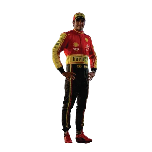 Carlos Sainz 2023 Monza Special Edition F1 Racing Suit Team Ferrari