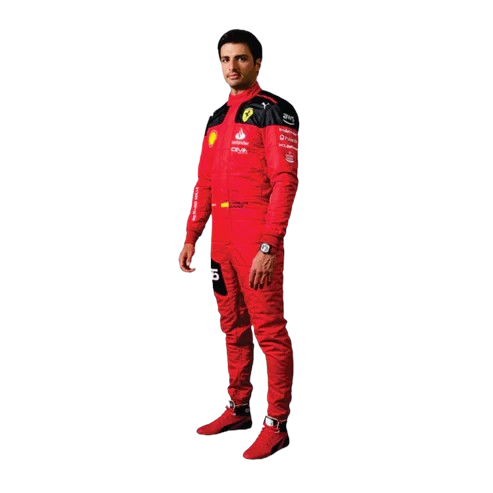 Carlos Sainz 2023 Scuderia Ferrari F1 Replica Racing Suit