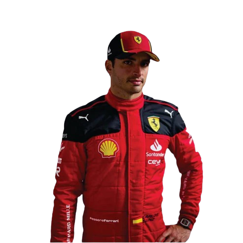 Carlos Sainz 2023 Scuderia Ferrari F1 Replica Racing Suit