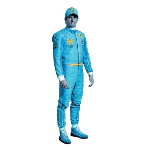 Carlos Sainz 2024 Miami GP HP F1 Scuderia Ferrari Race suit