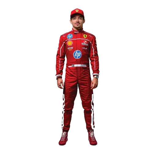 Charles Leclerc 2025 Scuderia Ferrari HP F1 Team Replica Racing Suit