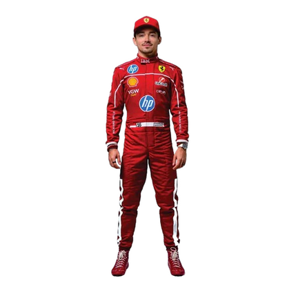 Charles Leclerc 2025 Scuderia Ferrari HP F1 Team Replica Racing Suit